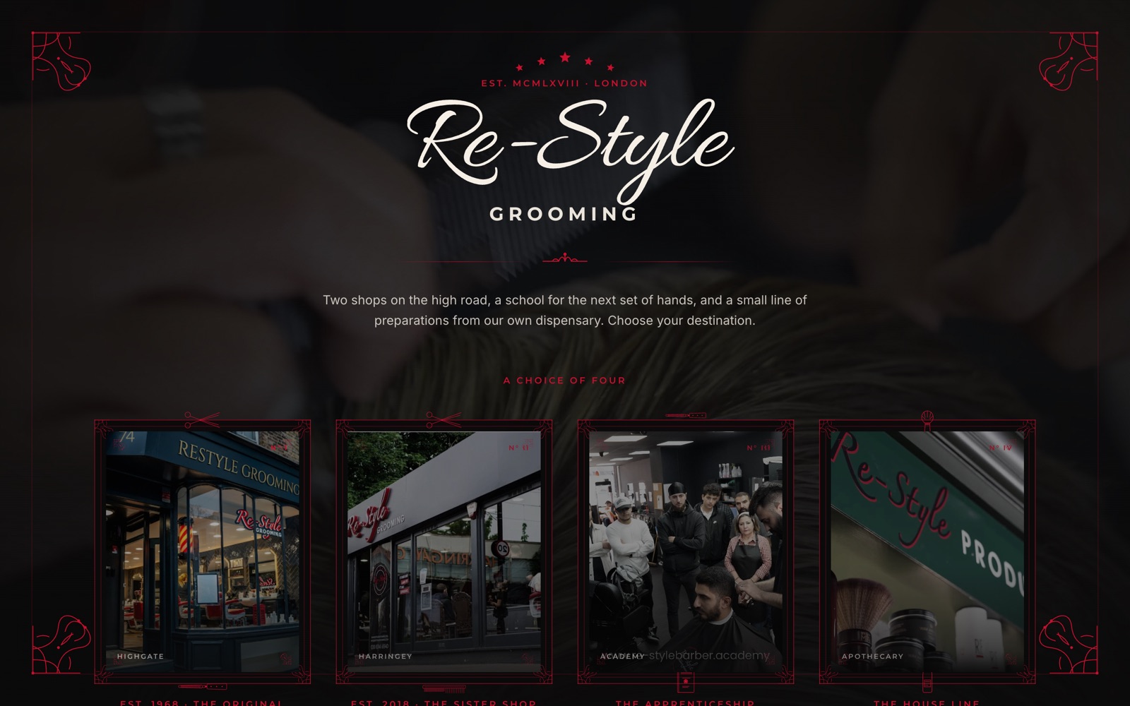 Re-Style website