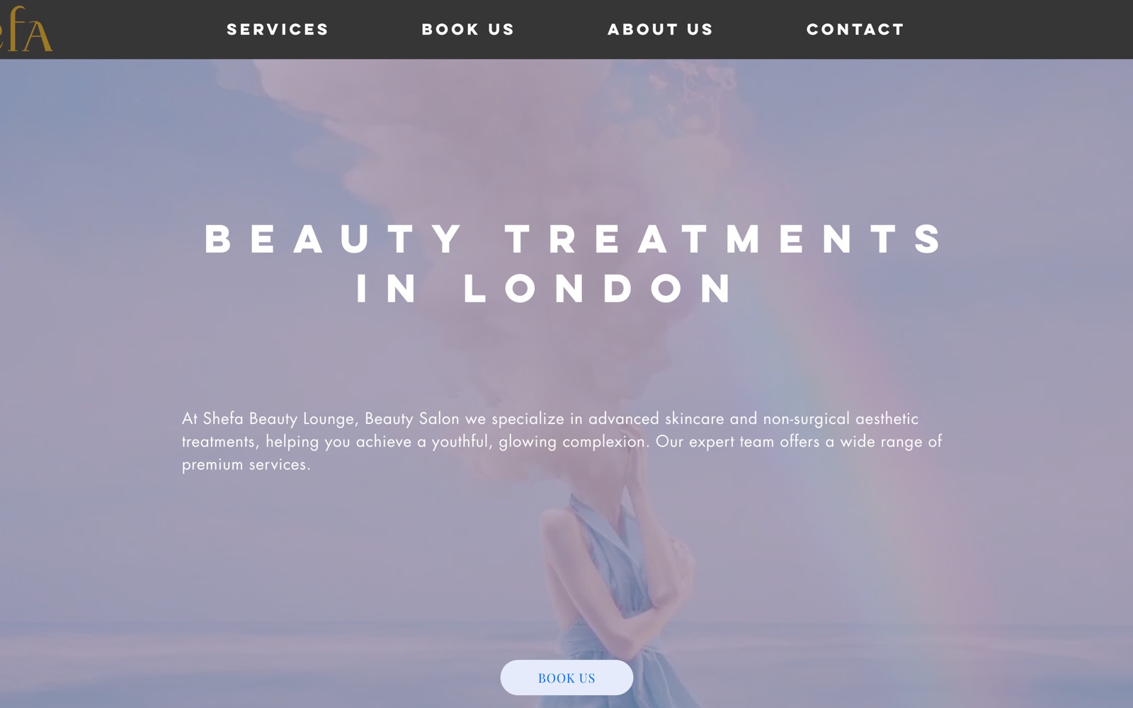Shefa Beauty Lounge website